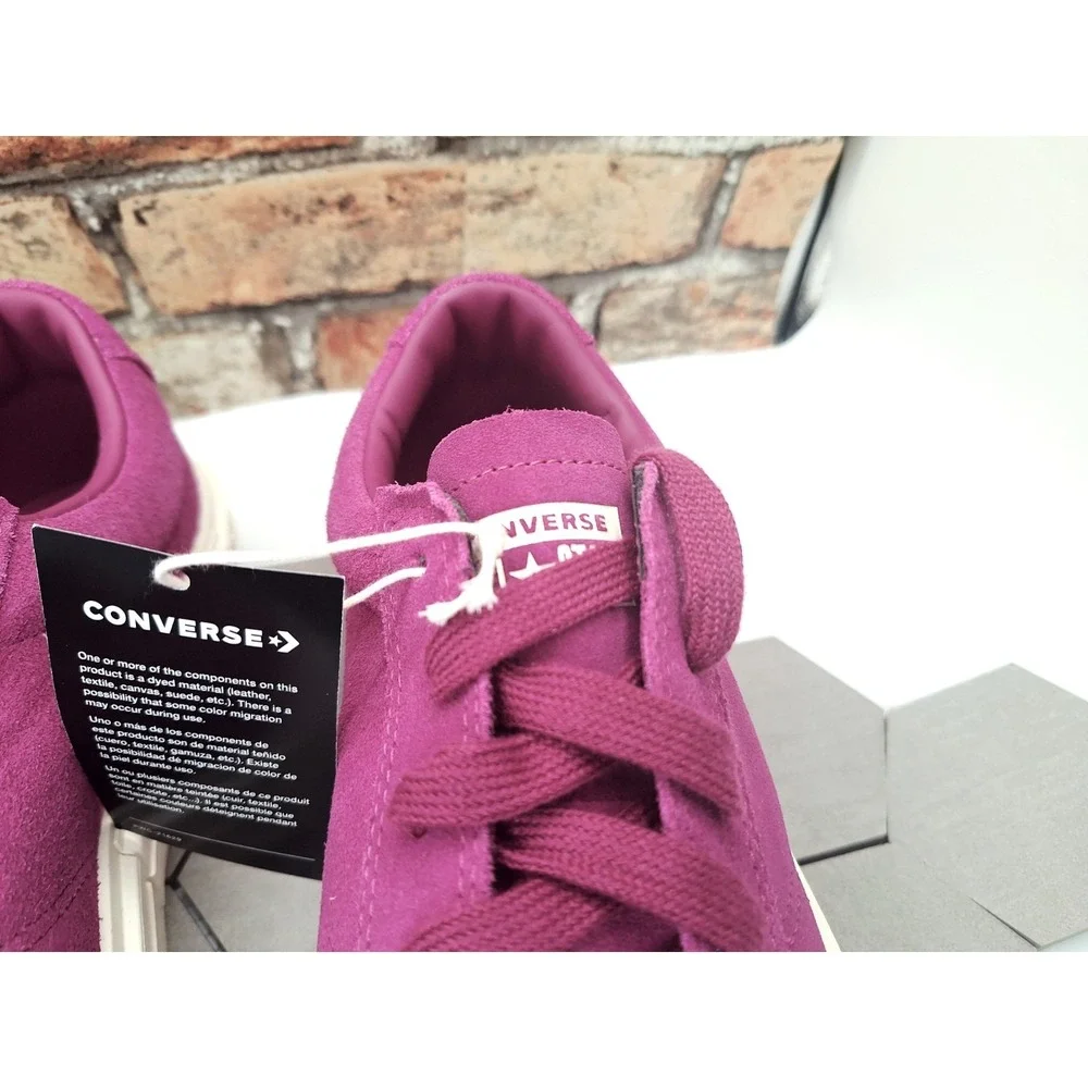 Converse CTAS Cruise Ox Quantum Violet Suede Platform Sneakers Men 11.5 Women 13 - Picture 6 of 12